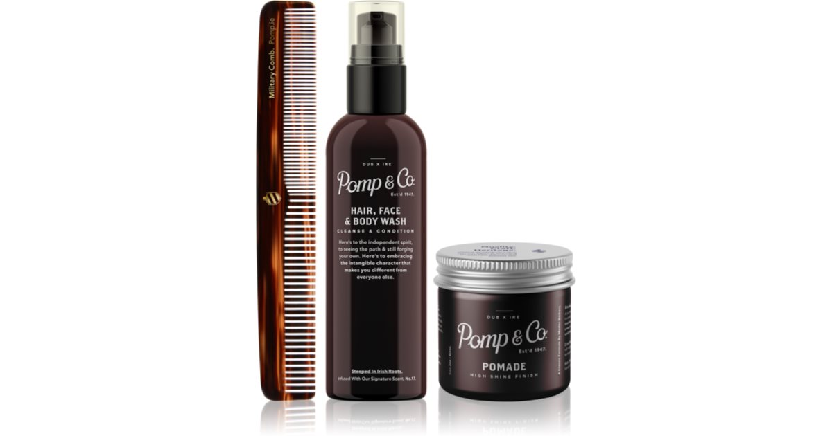 Pomp &amp; Co Σετ Bundle Shine (για μαλλιά) 1 τεμ