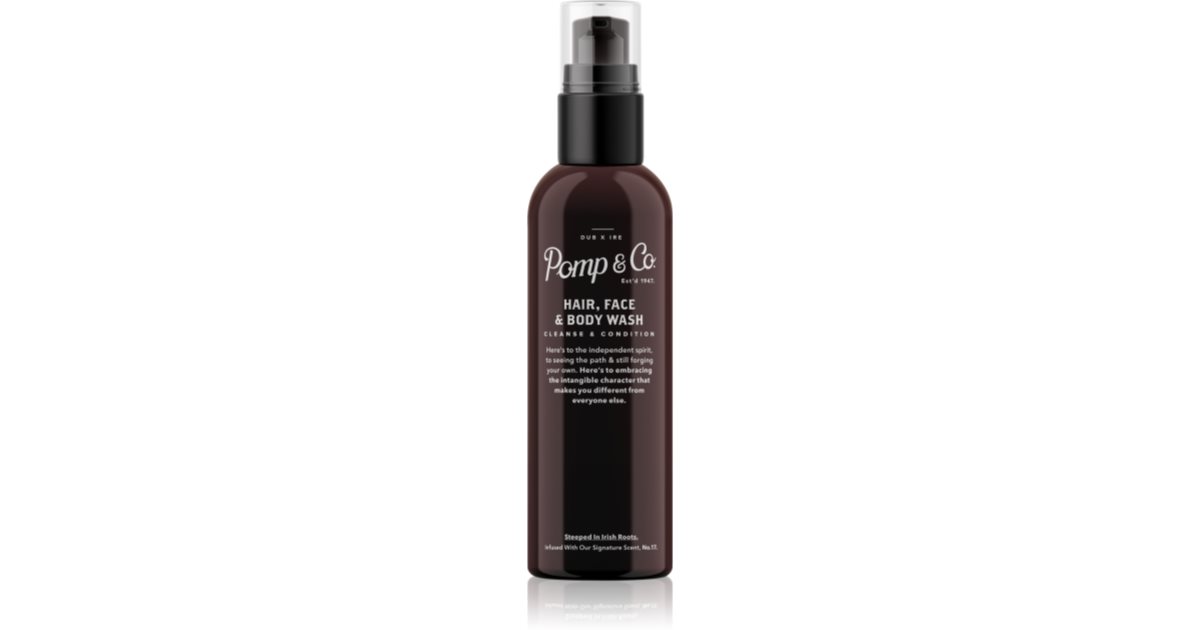 Pomp &amp; Co suihkugeeli ja shampoo 2 in 1 1000 ml