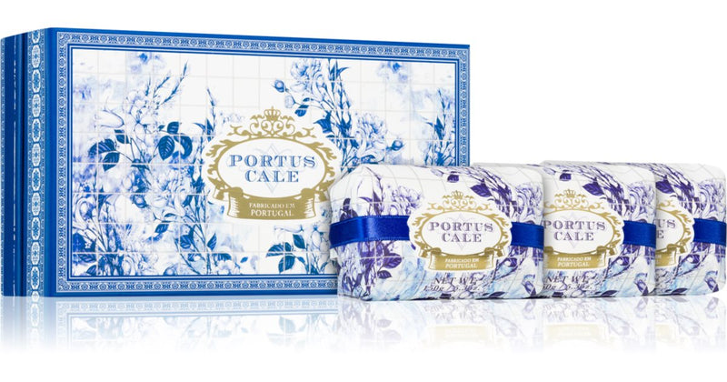 Castelbel Portus Cale Gold & Blue săpun solid pachet cadou 3× 150 g 
