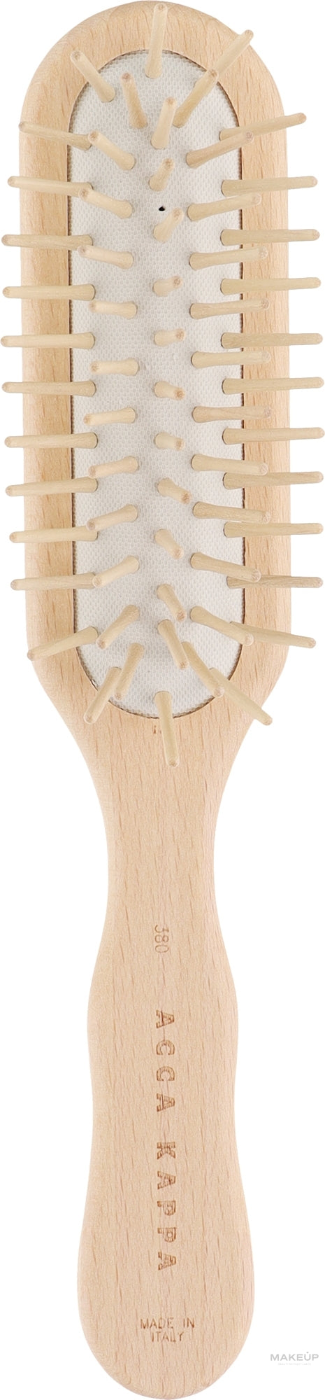 Spazzola capelli con denti in legno Acca Kappa