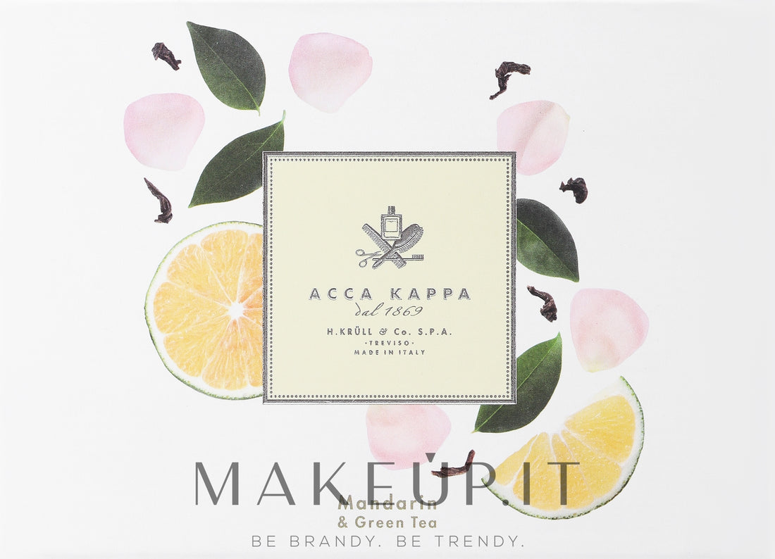 Acca Kappa Mandarin &amp; Green Tea Set (edp/50ml + soap/150g)