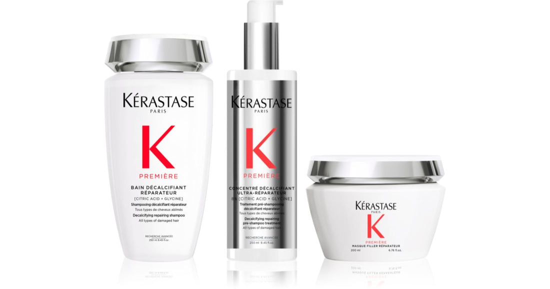 Kérastase Première confezione conveniente per capelli rovinati maschera trattamento e shampoo