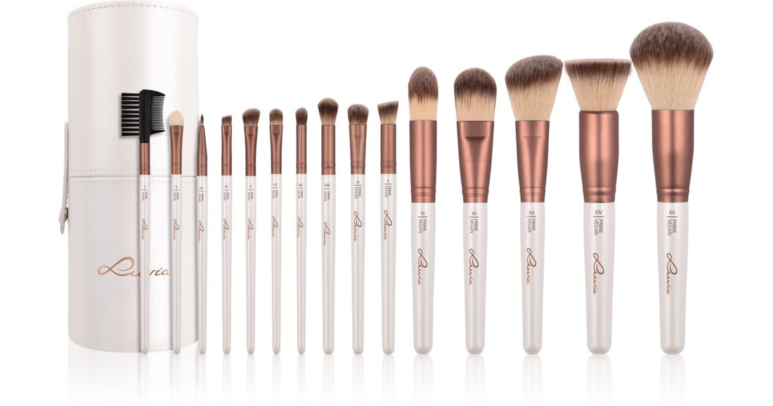 Luvia Cosmetics Prime Vegan set di pennelli 15 pz