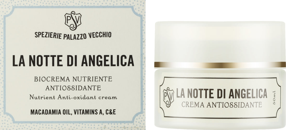 Spezierie Palazzo Vecchio La Notte di Angelica Anti-oxidant Cream Crema viso idratante per tutti i tipi di pelle 50 ml