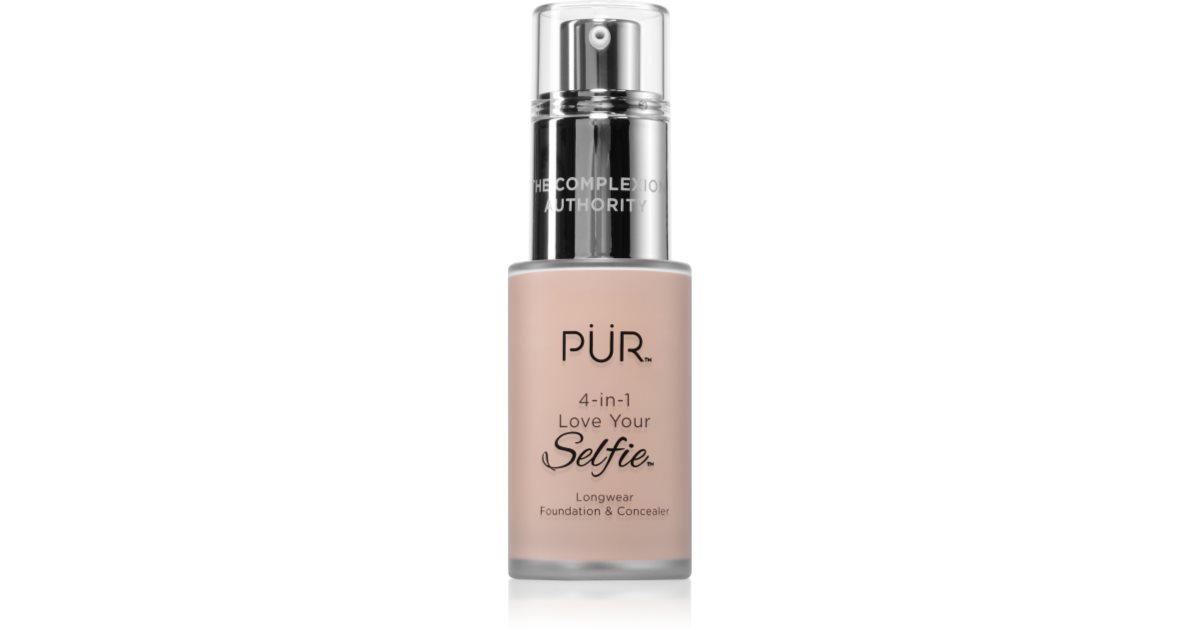 PÜR Cosmetics 4-in-1 Love Your Selfie foundation και concealer 2 σε 1 χρώμα LN2 30 ml