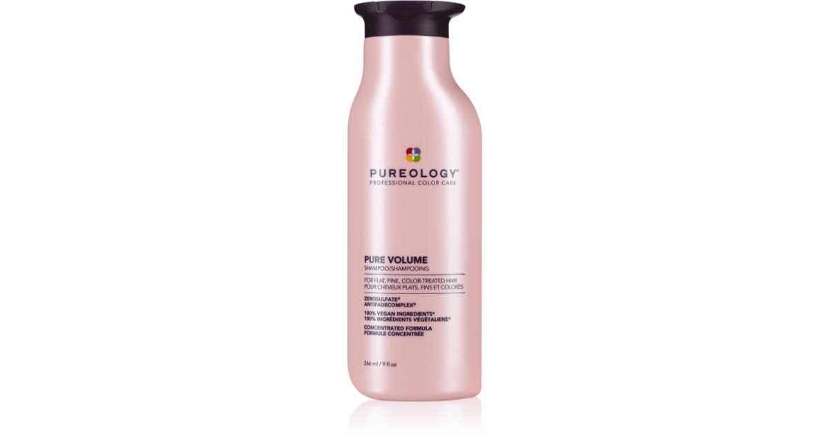 Pureology Pure Volume volumgivende sjampo for delikat hår for kvinner 266 ml