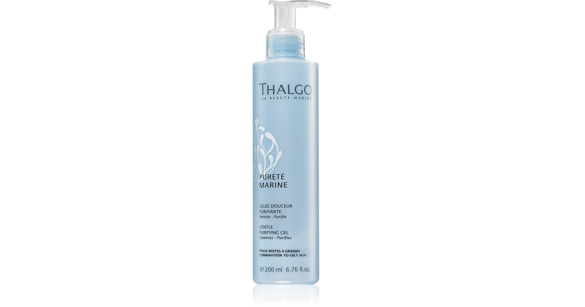 Thalgo Pureté Marine gentle purifying cleansing gel for oily and combination skin 200 ml