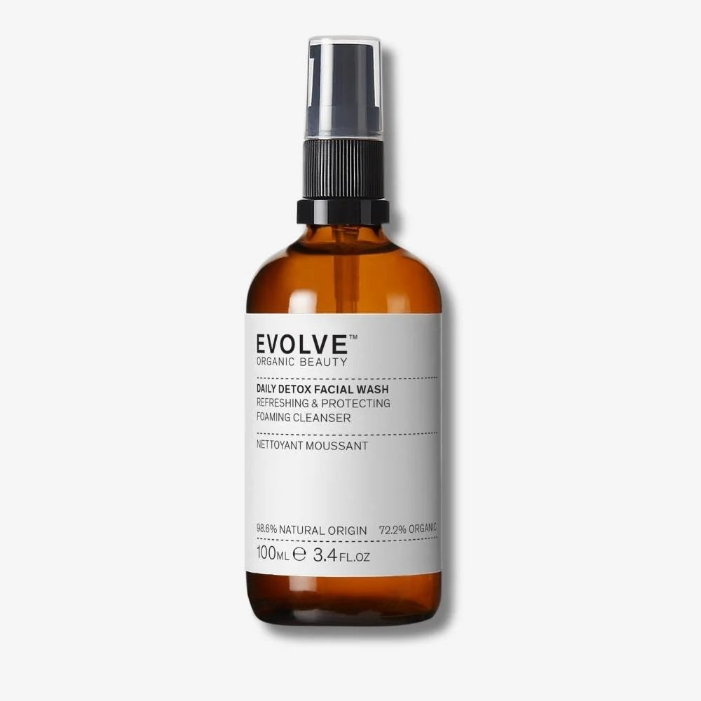 Evolve Organic Beauty Daily Detox Facial Wash Detergente quotidiano detox 100 ml