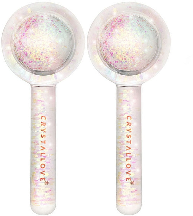 Crystallove Cryo Cryolift Ice Globes Crystal 2 pezzi Massaggiatore Viso