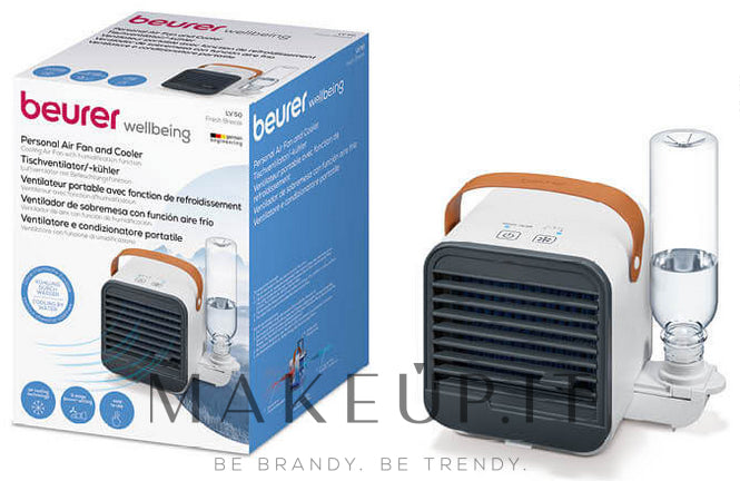 Ventilatore compatto con raffreddamento e umidificazione dell&
