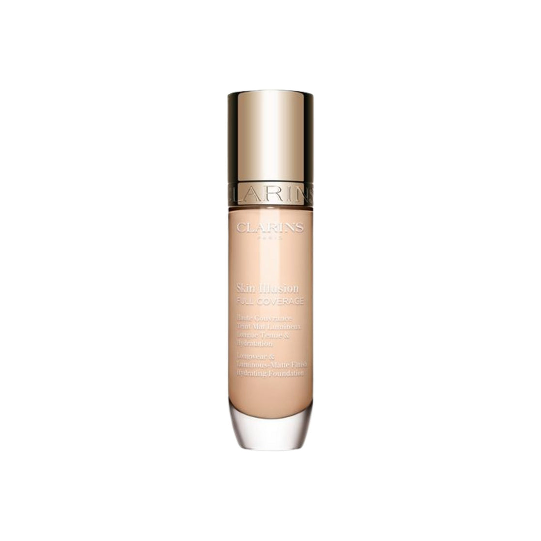 Clarins Skin Illusion Hydrating fond de ten hidratant cu acoperire mare culoare 100C 30 ml 