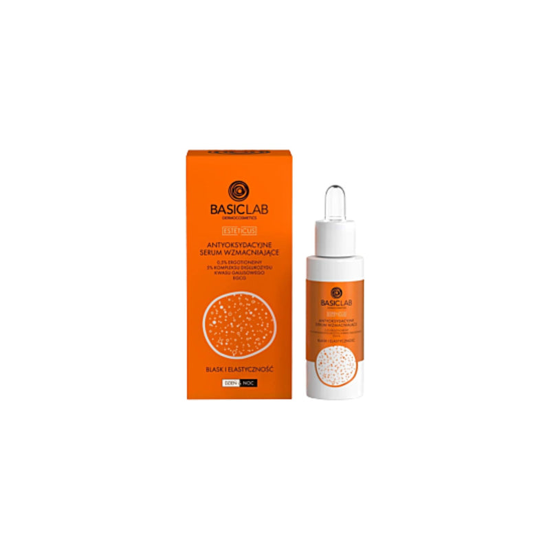 BasicLab Ser antioxidant Dermocosmetics Esteticus care crește elasticitatea pielii 15 ml