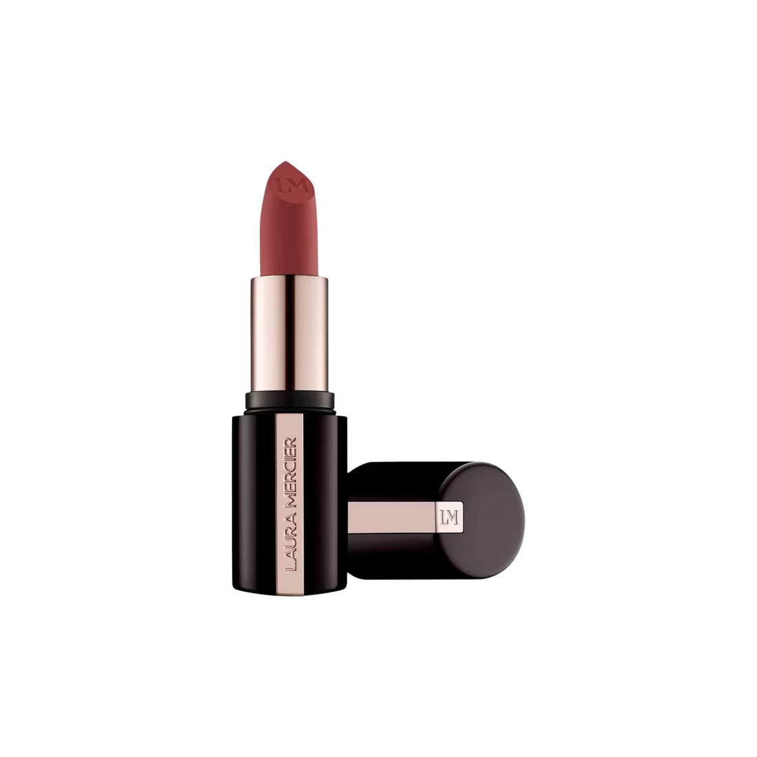 Laura mercier Kaviárová vyhlazující matná rtěnka 3,8g 680 Rosewood Silk
