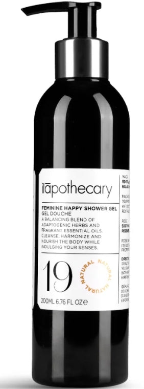 Gel doccia "Feminine Happy", 19 Ilapothecary Shower Gel 200 ml