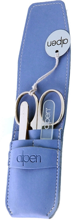 Set manicure, 3 pezzi, 6800YL, blu Alpen