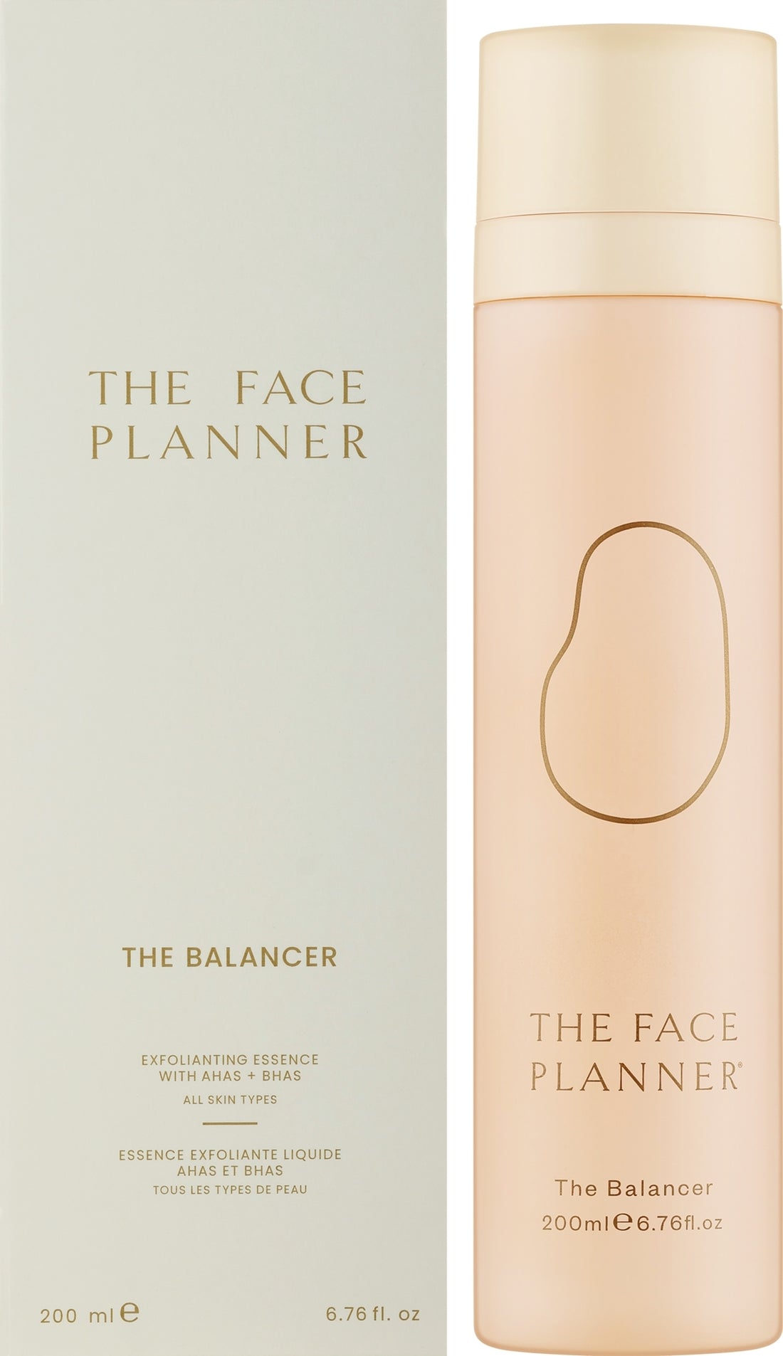 The Face Planner The Balancer — essenza esfoliante viso con AHA e BHA 200 ml