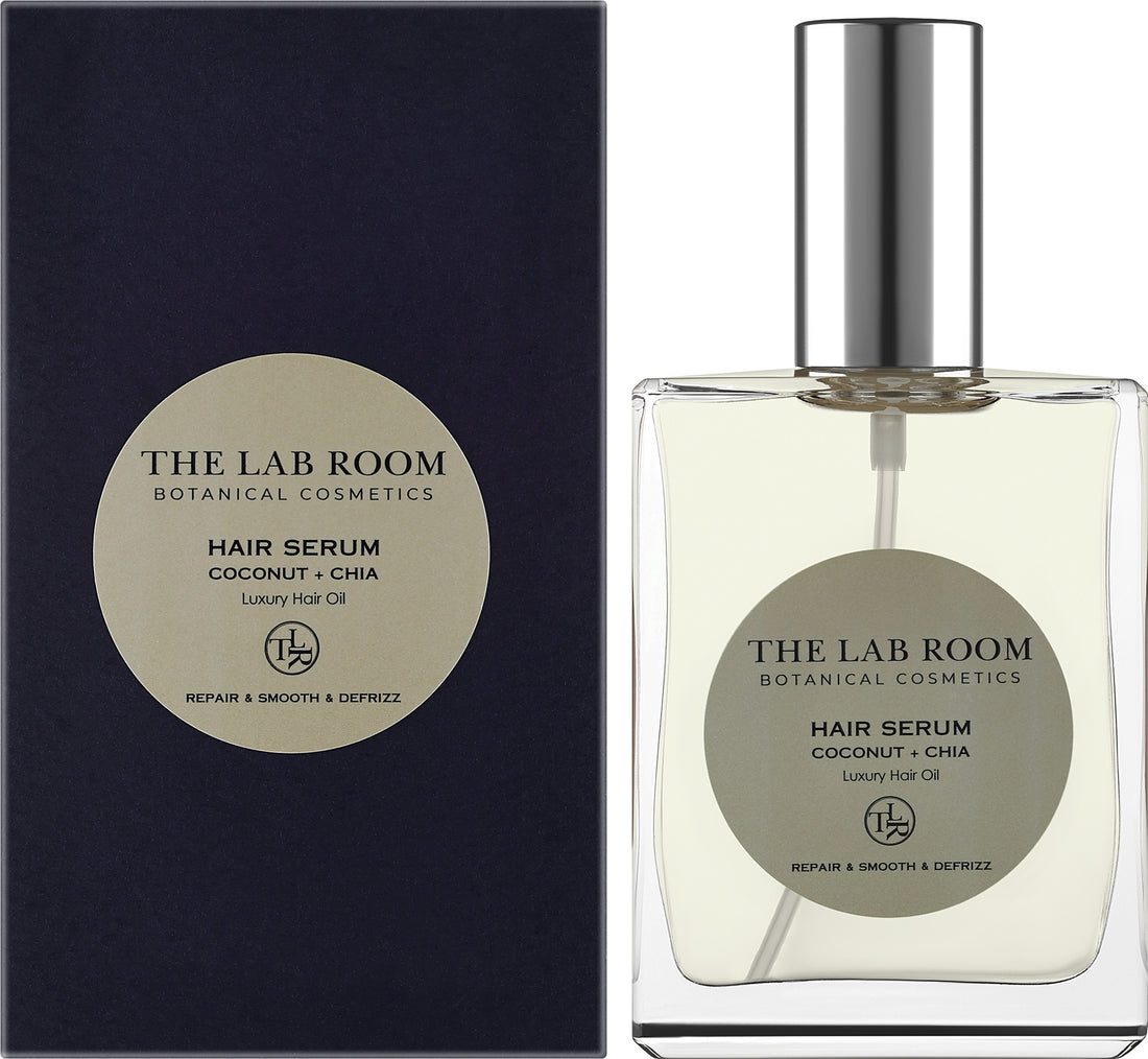 The Lab Room Hair Serum Coconut + Chia — siero capelli cocco e chia 100 ml