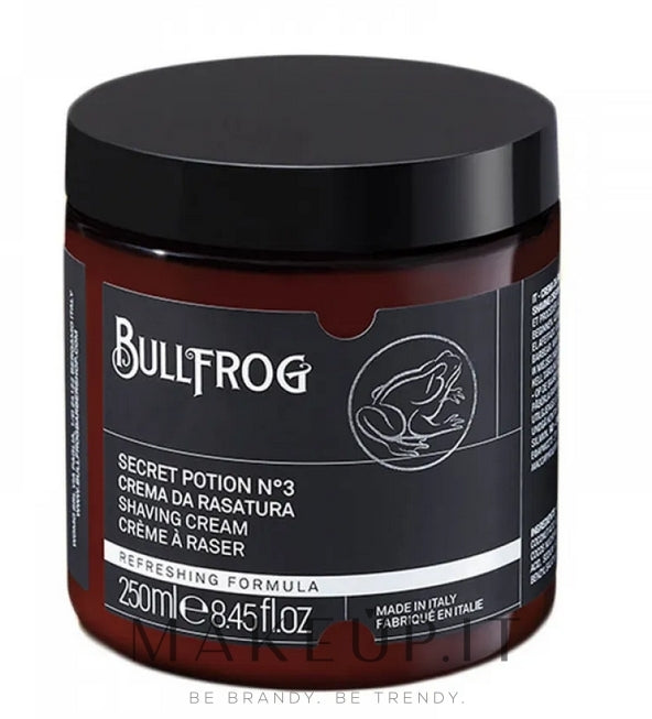 Crema da rasatura Bullfrog Secret Potion №3 Shaving Cream 250 ml