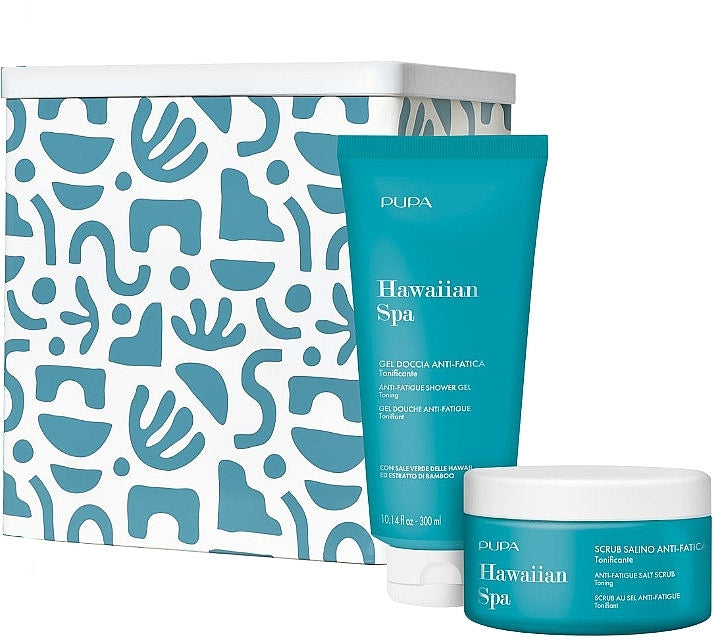 Set Pupa Hawaiian Spa (sh/gel/300ml + b/scrub/350g)