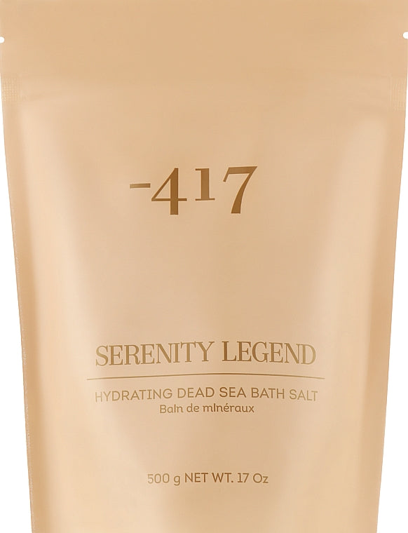 Sale naturale "Mar Morto" -417 Serenity Legend Hydrating Dead Sea Bath Salt 500 g