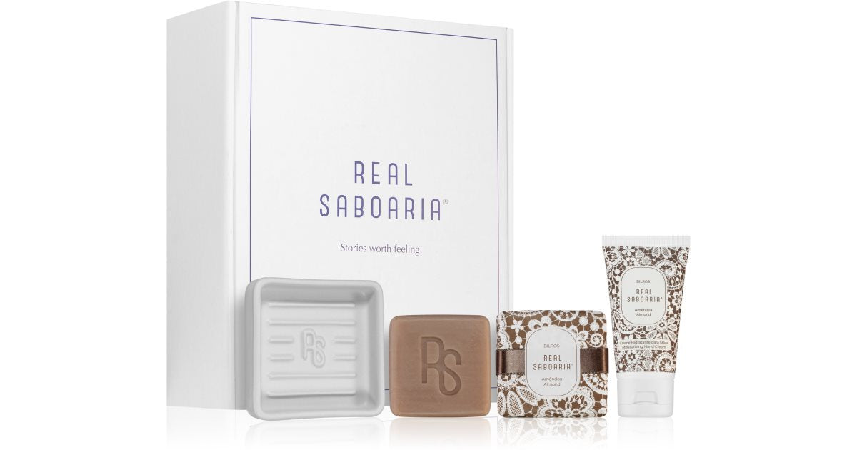 Real Saboaria Coffret cadeau Bilros Amande