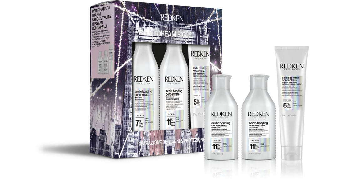 Redken 애시딕 본딩 컨센트레이트 선물박스 (손상모발용)