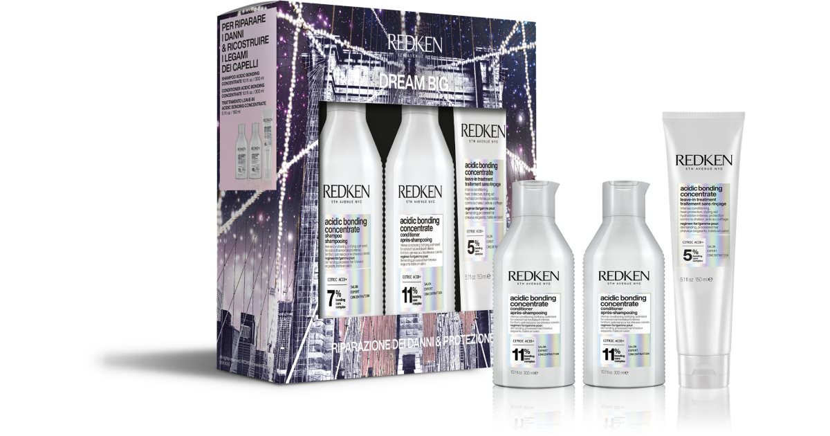 Redken Cutie cadou Concentrat de aderență acidă (pentru păr deteriorat)