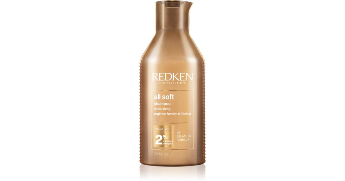 Redken 건조하고 부서지기 쉬운 모발을 위한 올 소프트 영양 샴푸 500 ml