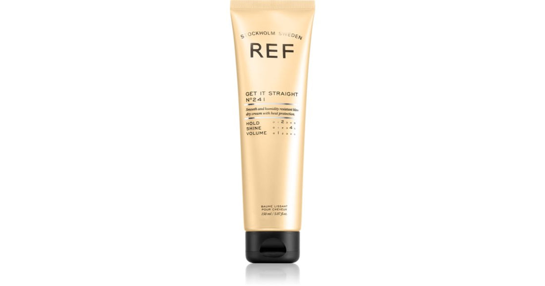 REF Get It Straight N°241 udglattende creme mod kruset hår 150 ml