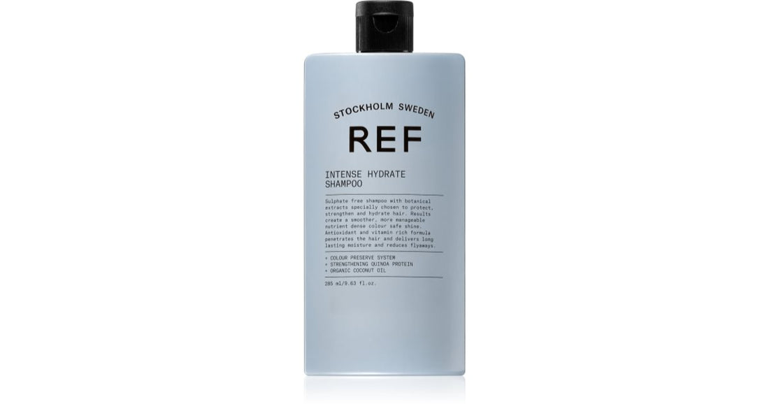 REF Shampoo Hidratação Intensa para cabelos secos e danificados 285 ml