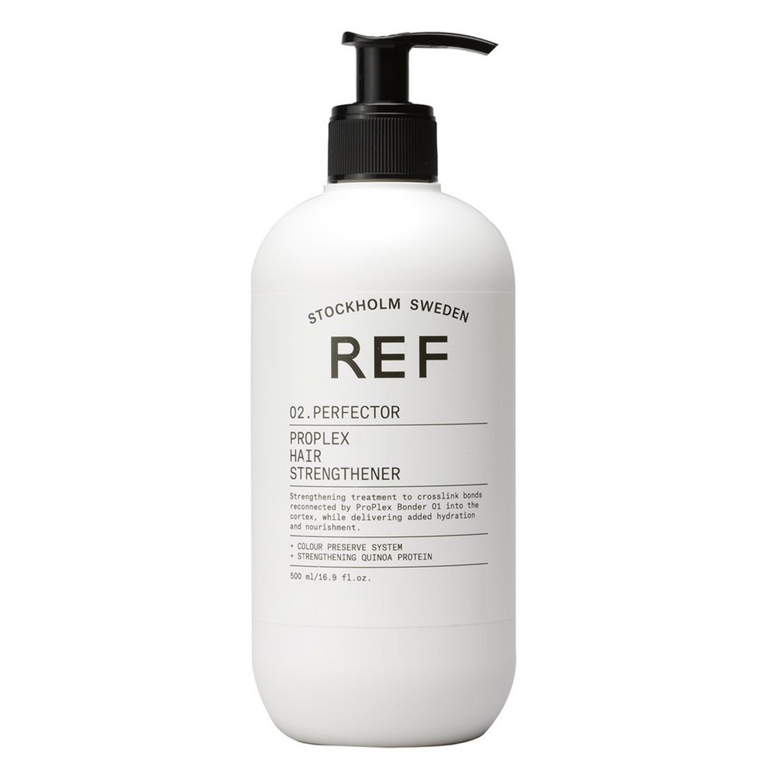 Ref ストックホルム プロプレックス 02.パーフェクター ビーガン ストレングスニング クリーム トリートメント 500 ml