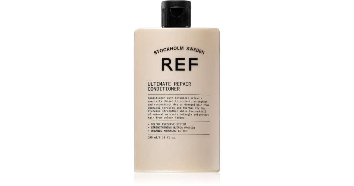 REF Ultimate Repair syväregeneroiva hoitoaine vaurioituneille hiuksille 1000 ml