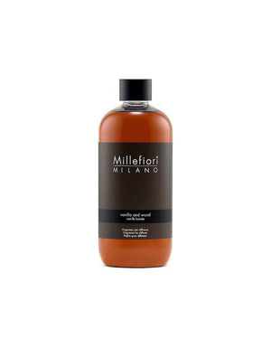 Millefiori Milano Vanilla & Wood ricarica per diffusori di aromi 500 ml
