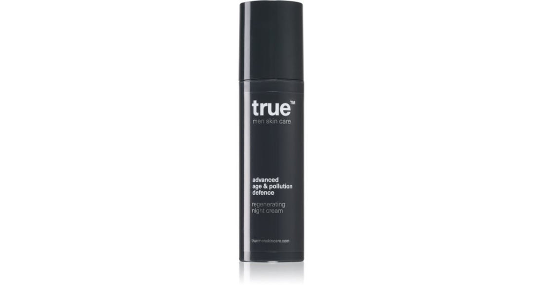 true men skin care Regenerating night cream crema notte rigenerante 50 ml
