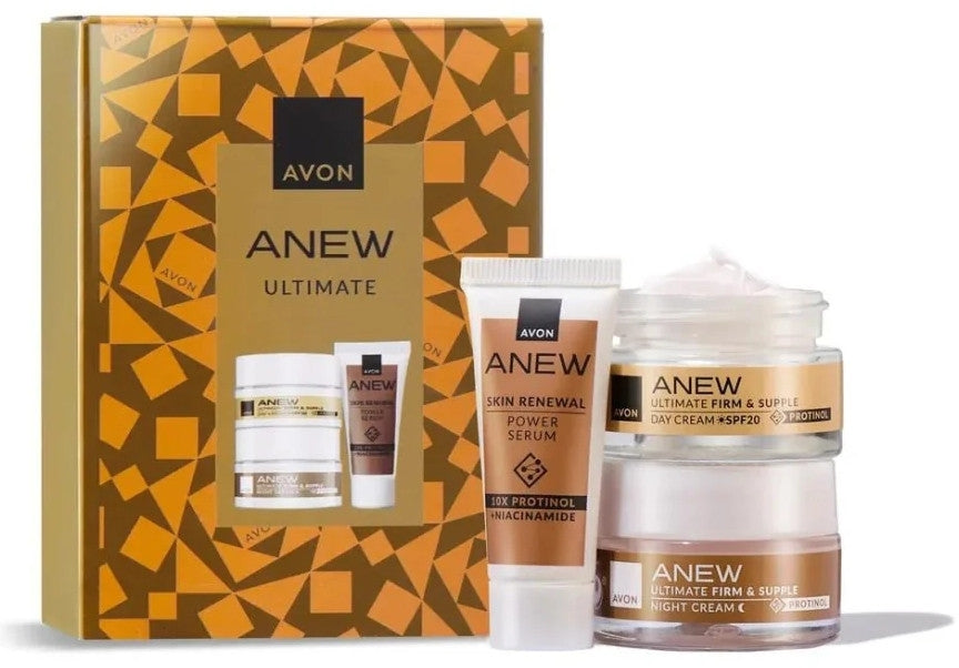 Set Avon Anew Ultimate Mini Gift Set (d/cr/15ml + n/cr/15ml + ser/10ml)