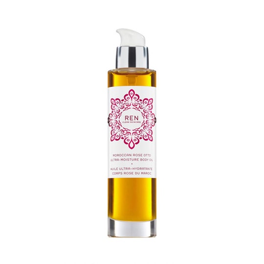 Huile corporelle ultra-hydratante Ren Rose Otto du Maroc