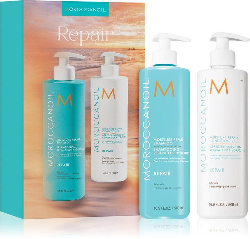 Moroccanoil Repair Set: Risolvi i Capelli Danneggiati e Fragili