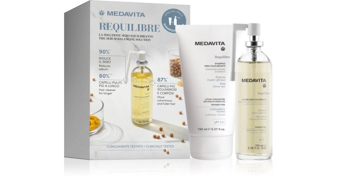Medavita Requilibre Sebo equilibrante — Set regalo