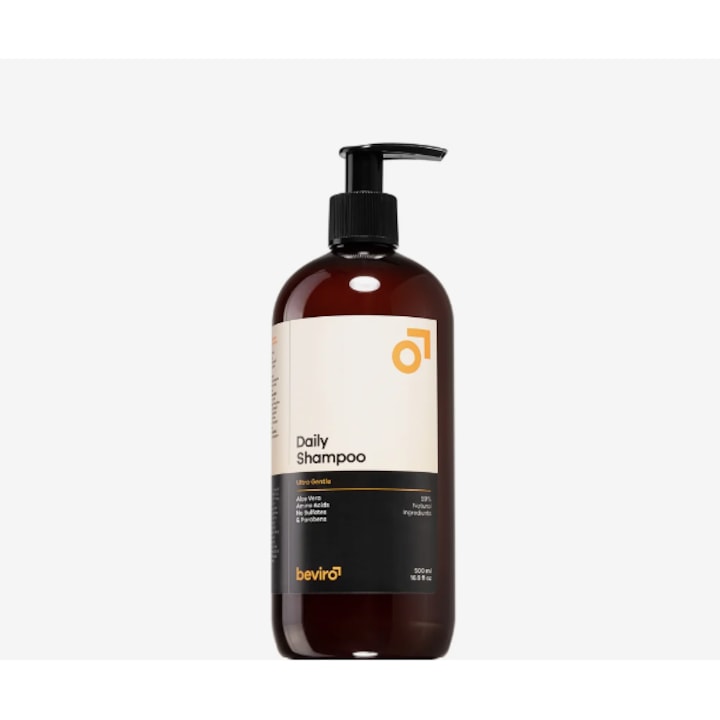 Beviro Daily Shampoo Ultra Gentle 500 ml Shampoo Uomo