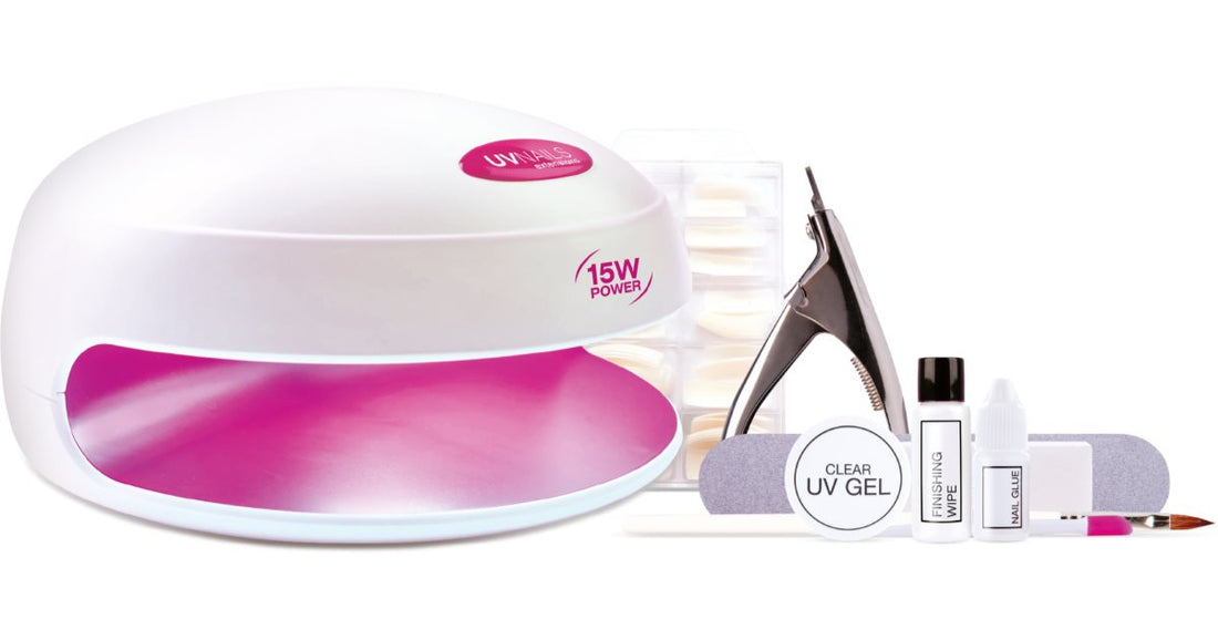 Rio UV Nails -pidennys LED -lamppu geelille 1 kpl