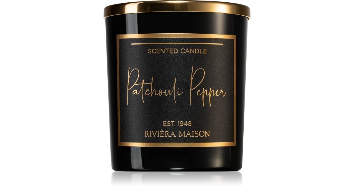 Rivièra Maison Bougie Parfumée Poivre Patchouli 170 g