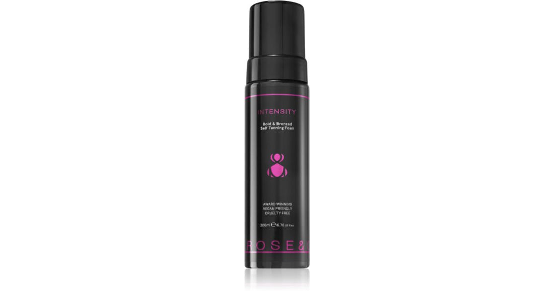 Rose &amp; Caramel Intensity 200 ml självbrunande-mousse-för-ljus-hy