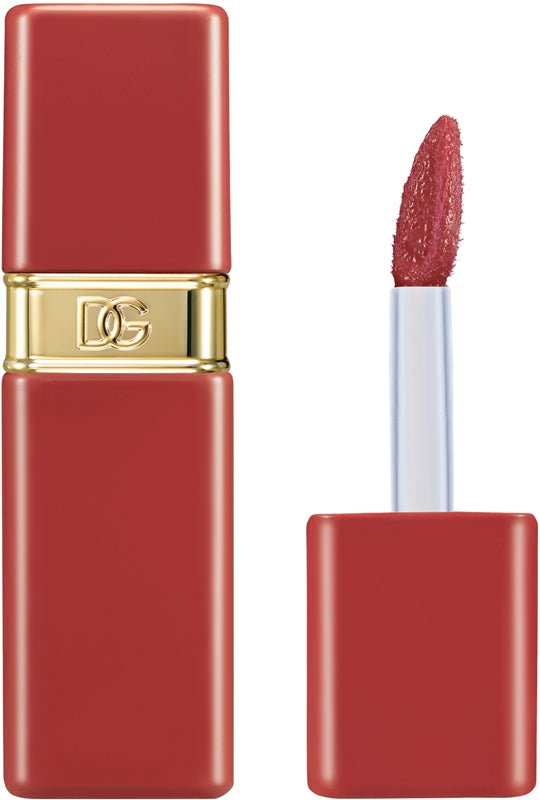 Dolce&amp;Gabbana Rose Dew Lip Bite rossetto liquido lunga tenuta effetto idratante colore 05 Dreamy Rosewood - Milk Tea 6 ml