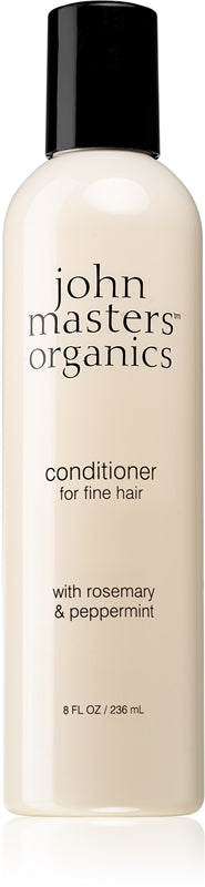 John Masters Organics Rozmarýn a máta peprný kondicionér pro jemné vlasy 236 ml