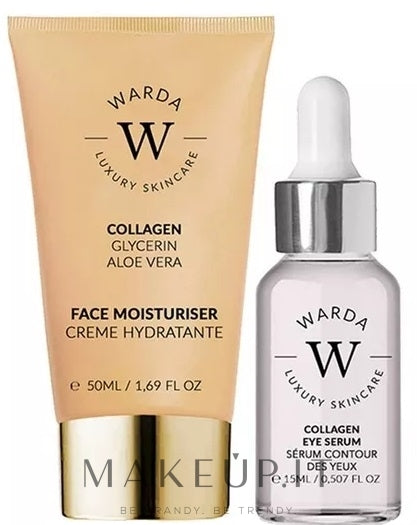 Set Warda Skin Lifter Boost Collagen (f/cr/50ml + eye/ser/15ml)