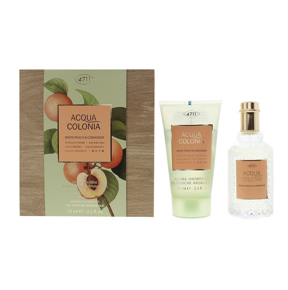 4711 Acqua Colonia White Peach y Coriander Lott 2 stk