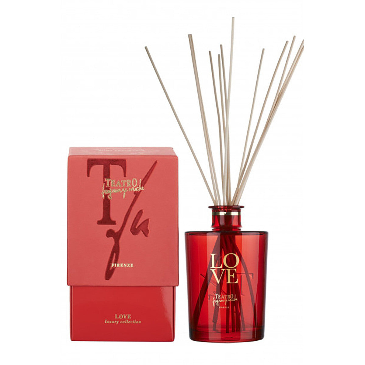 Teatro fragranze uniche LOVE Sticks 250 ml — Diffusore Bastoncini