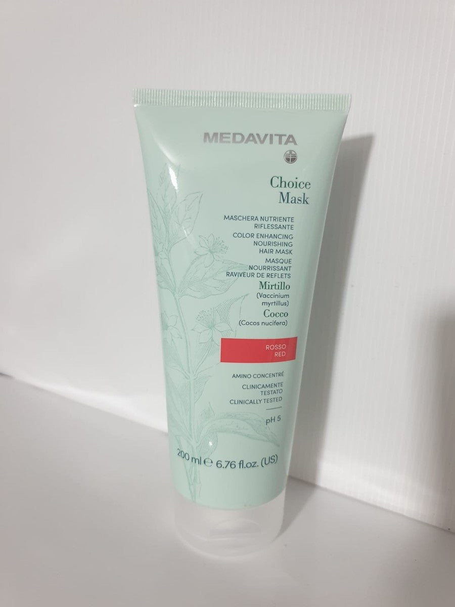 Medavita Choice Red 200 ml — Maschera Capelli Tinti