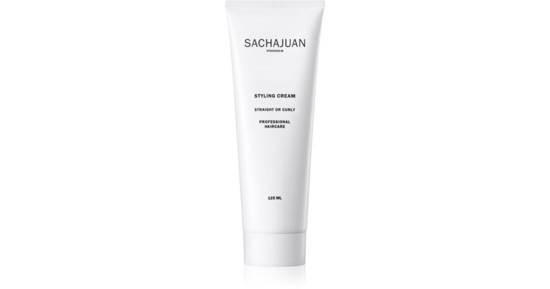 Sachajuan Crema modeladora Styling and Finish para cabello rizado y liso 125 ml