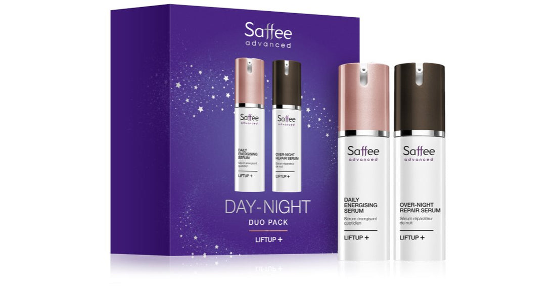 Saffee Advanced LifTUP+ Duo Pack Kit for Face Care Day and Night